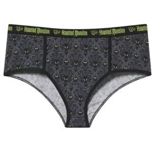 Disney Haunted Mansion Mid-Rise Cotton Cheeky Panty Size 3 Torrid 22/24 NEW NWT